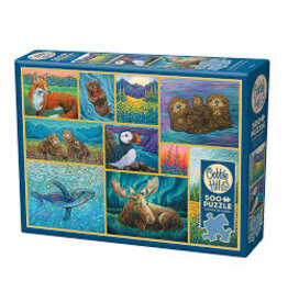 Cobble Hill Cobble Hill Puzzle -Alaskan Animals  (500PC)
