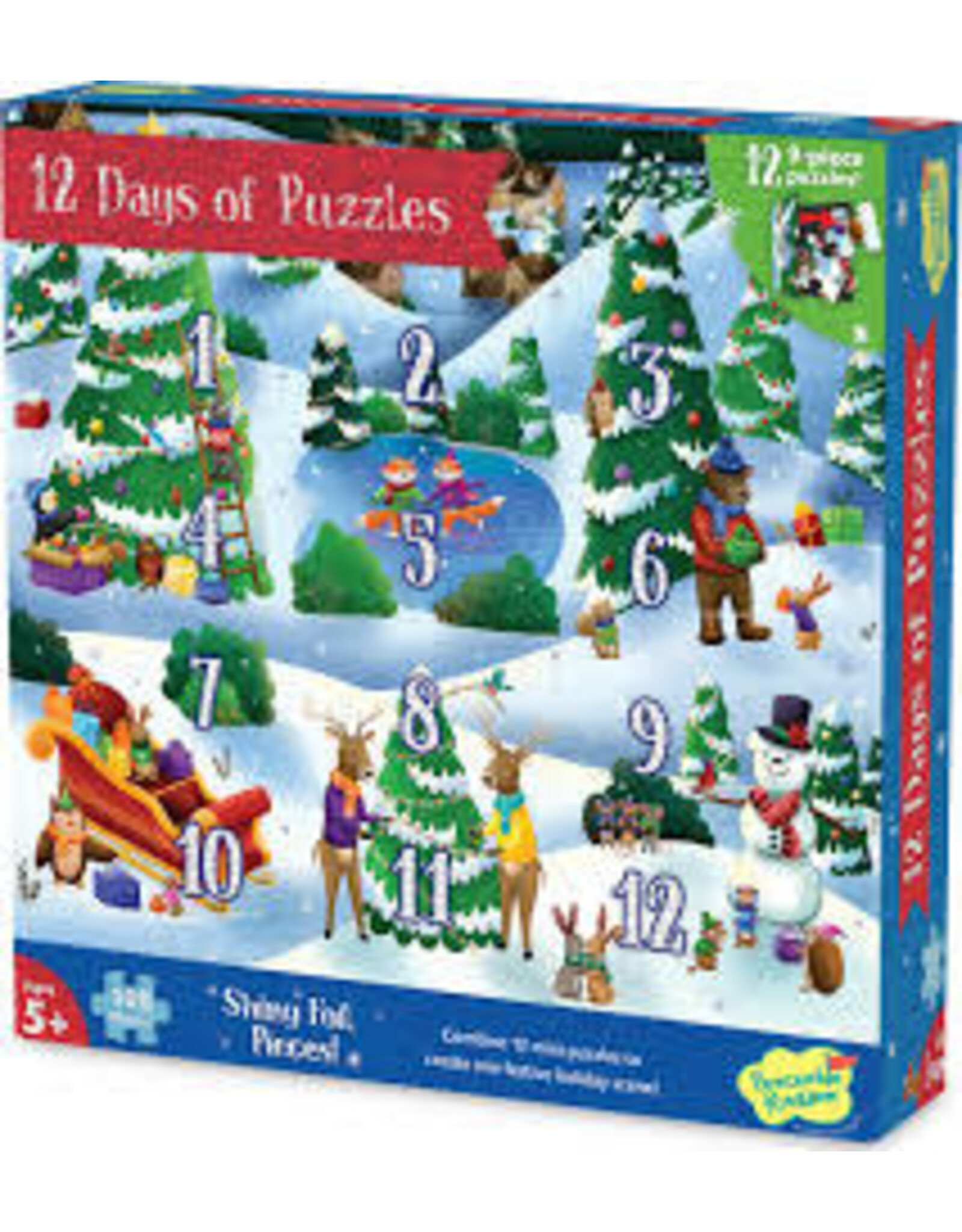 Cobble Hill 12 Days of Puzzles Advent Calendar