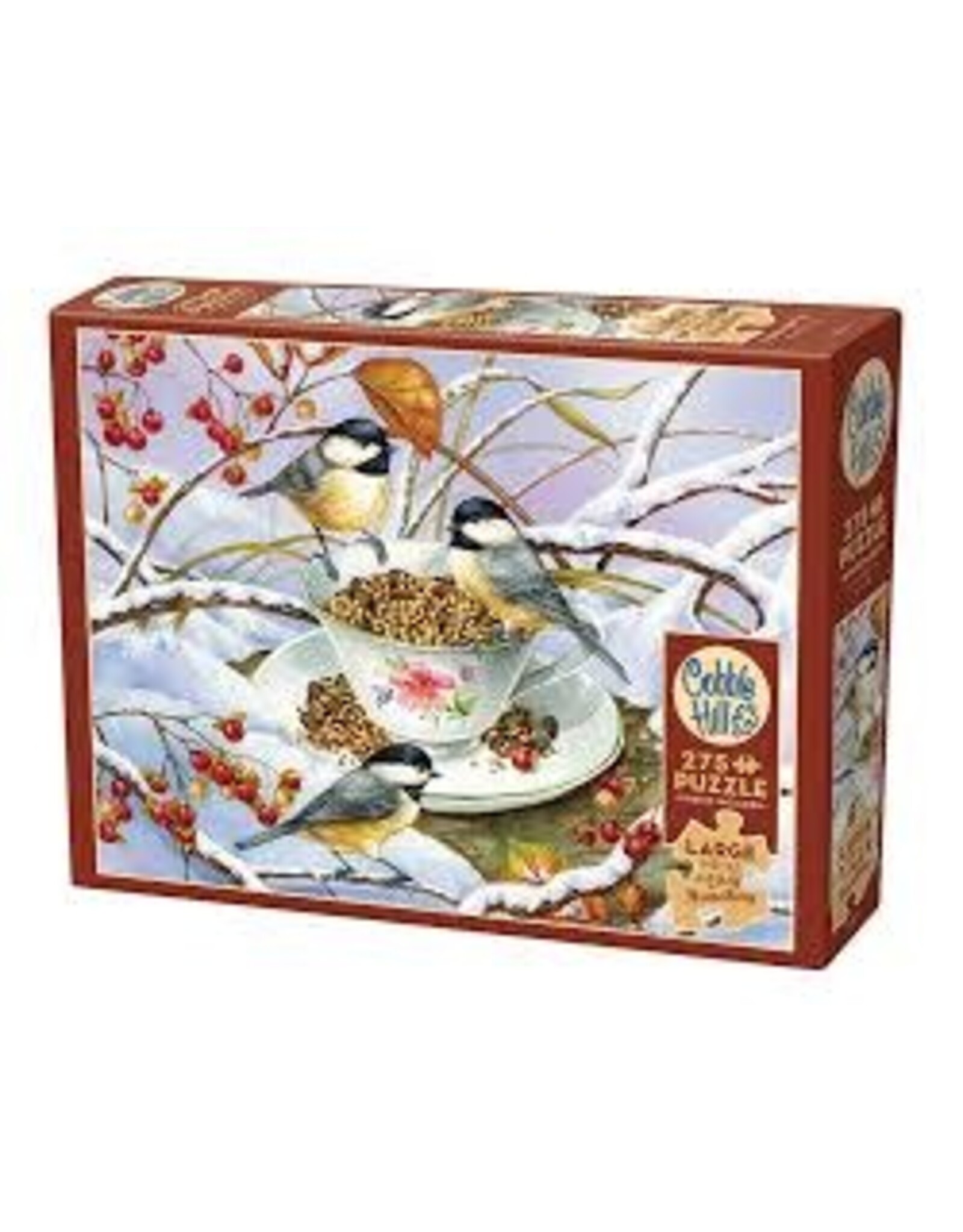 Cobble Hill Cobble Hill Puzzle - Chickadee Tea  (275 PC)