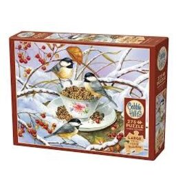 Cobble Hill Cobble Hill Puzzle - Chickadee Tea  (275 PC)