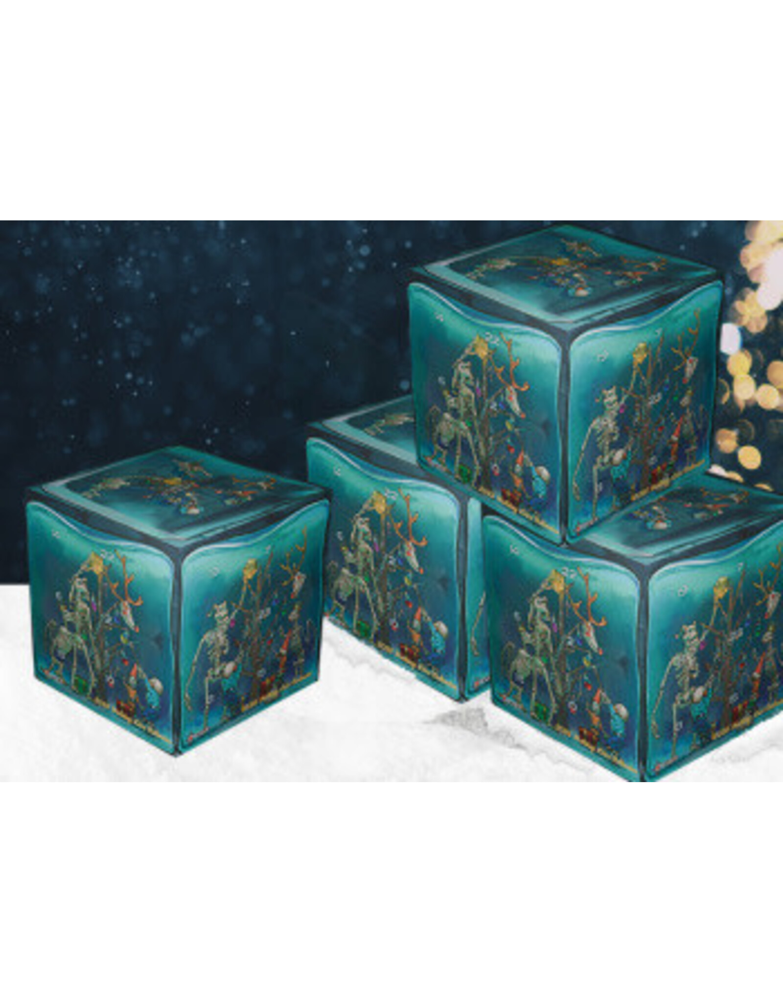 Chessex Chessex 2025 Holiday Calendar Sampler (4 Pack With Metal Sign)