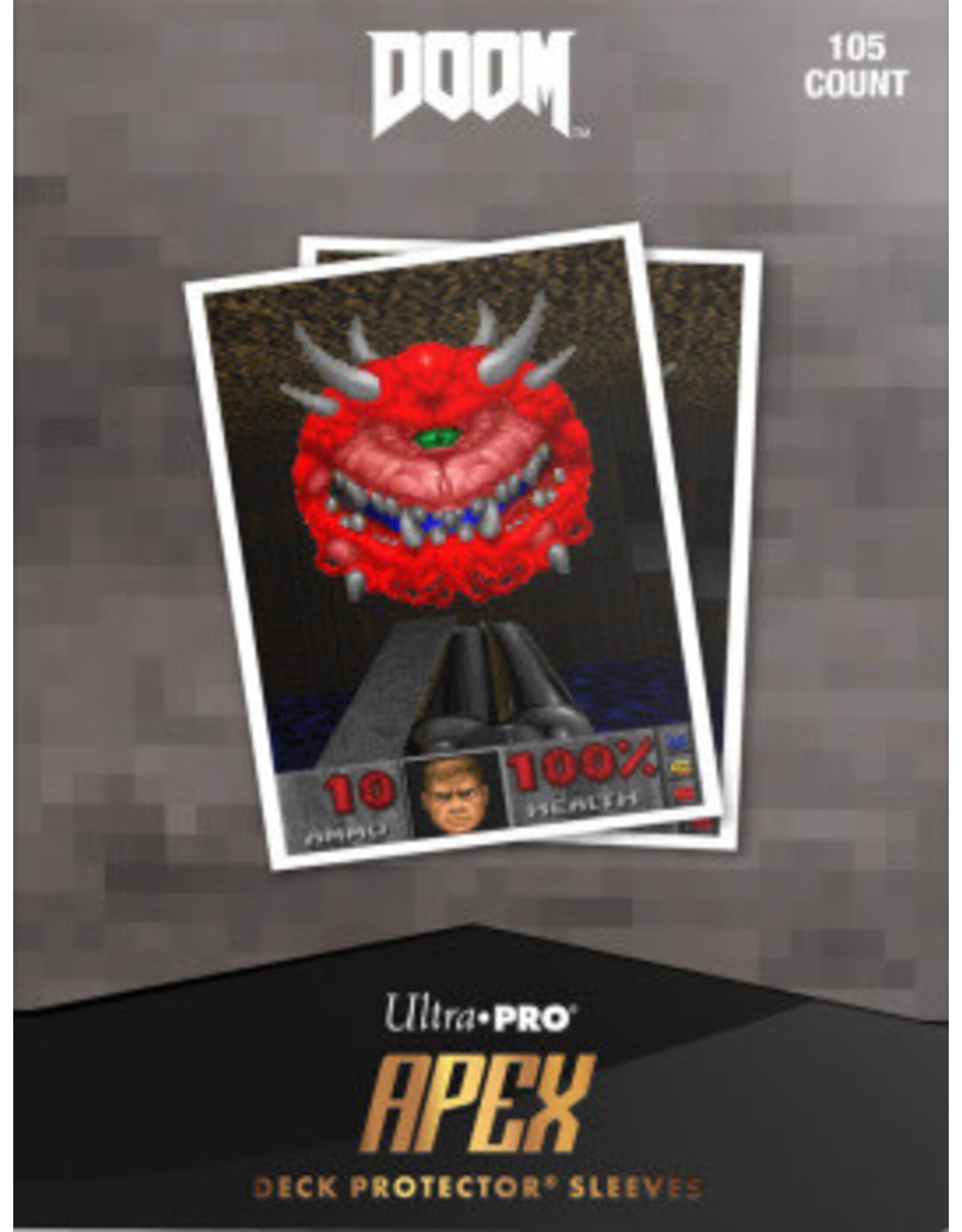 Ultra Pro Up D-Pro Apex Doom Cacodemon 105ct