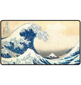 Ultra Pro Up Playmat The Great Wave Off Kanagawa Black Stitch