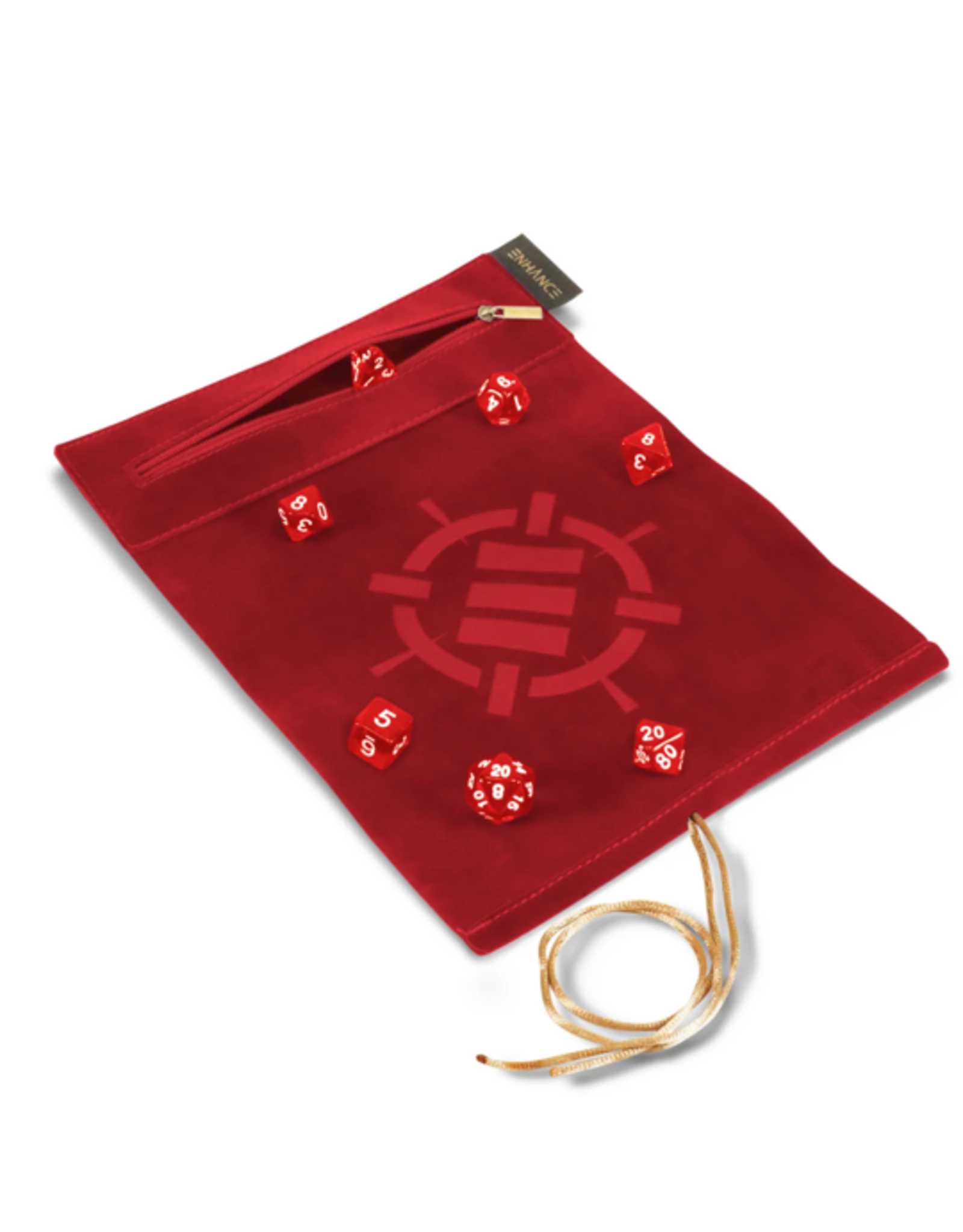 Accessory Power Enhance Tabletop Roll on a Scroll (Dice Case and 7 Piece Set