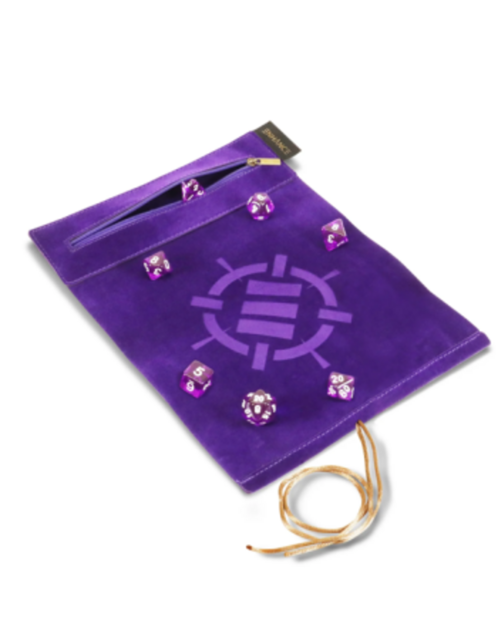 Accessory Power Enhance Tabletop Roll on a Scroll (Dice Case and 7 Piece Set