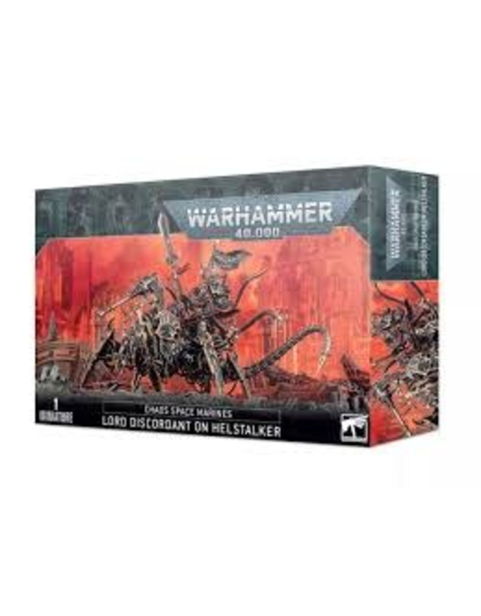 Games Workshop Warhammer 40K - Chaos Space Marines - Lord Discordant on Helstalker