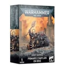 Games Workshop Warhammer 40K - Space Marines - Chaplain on Bike