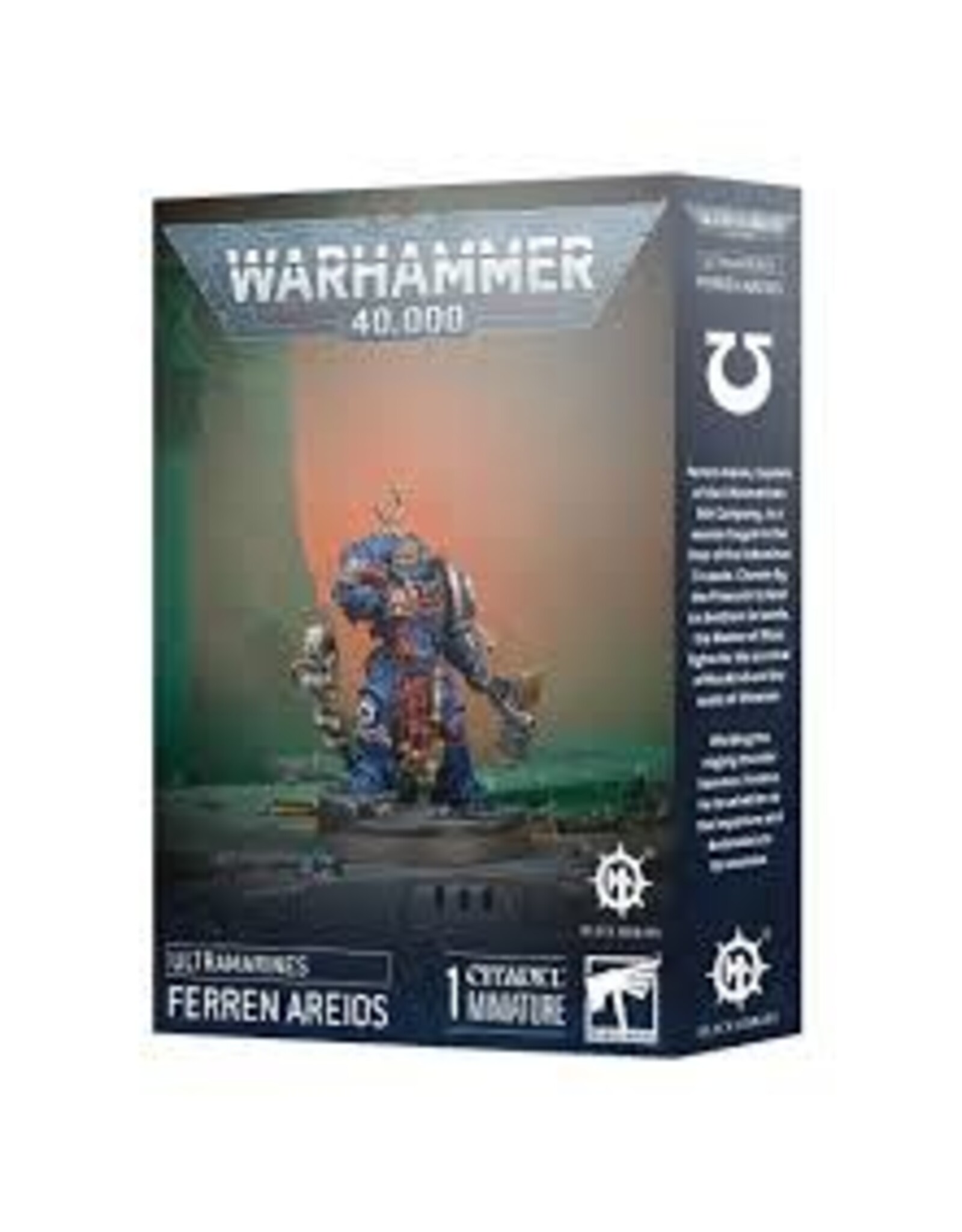Games Workshop Warhammer 40K - Ultramarines - Ferren Areios
