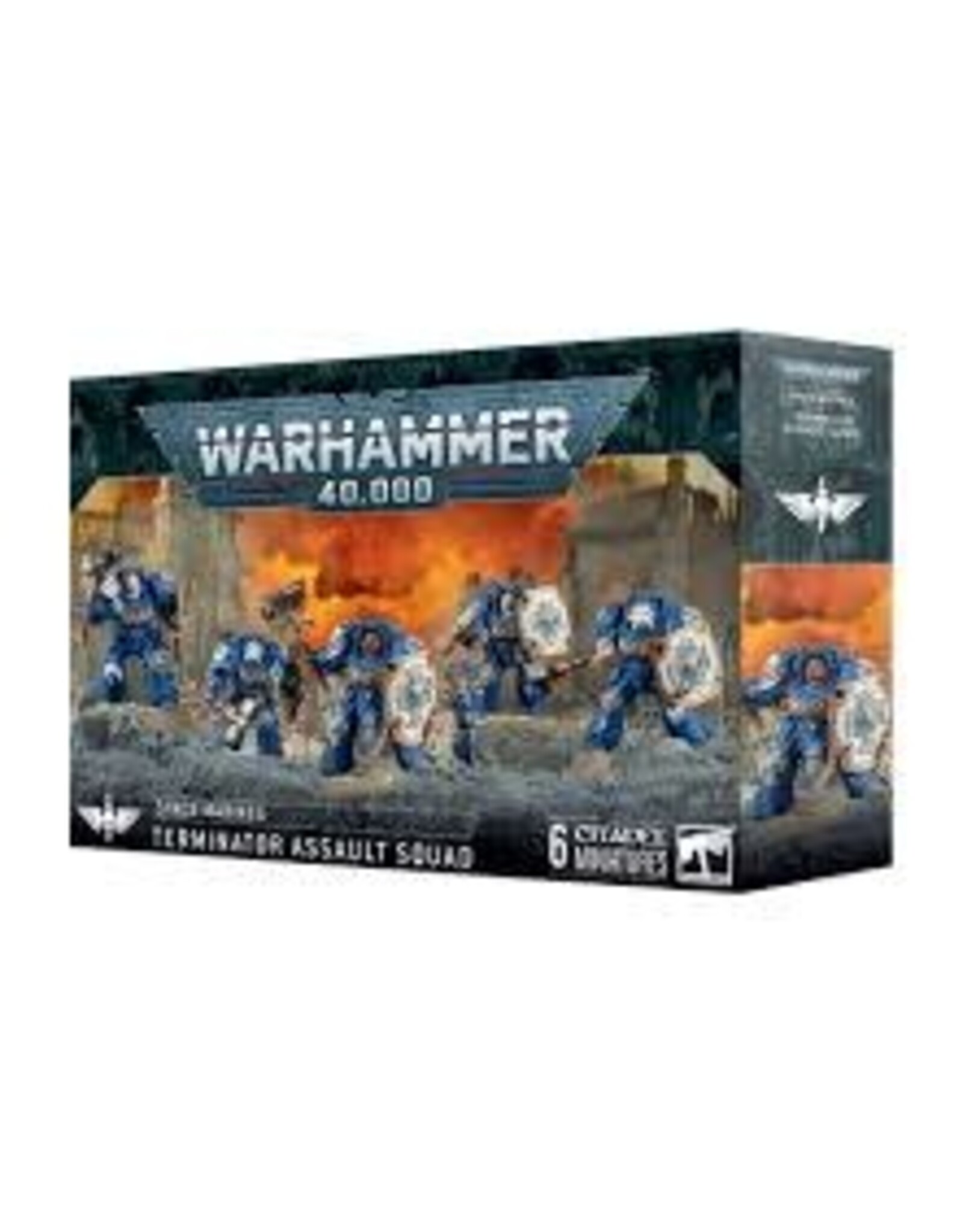 Games Workshop Warhammer 40K - Space Marines - Terminator Assault Squad
