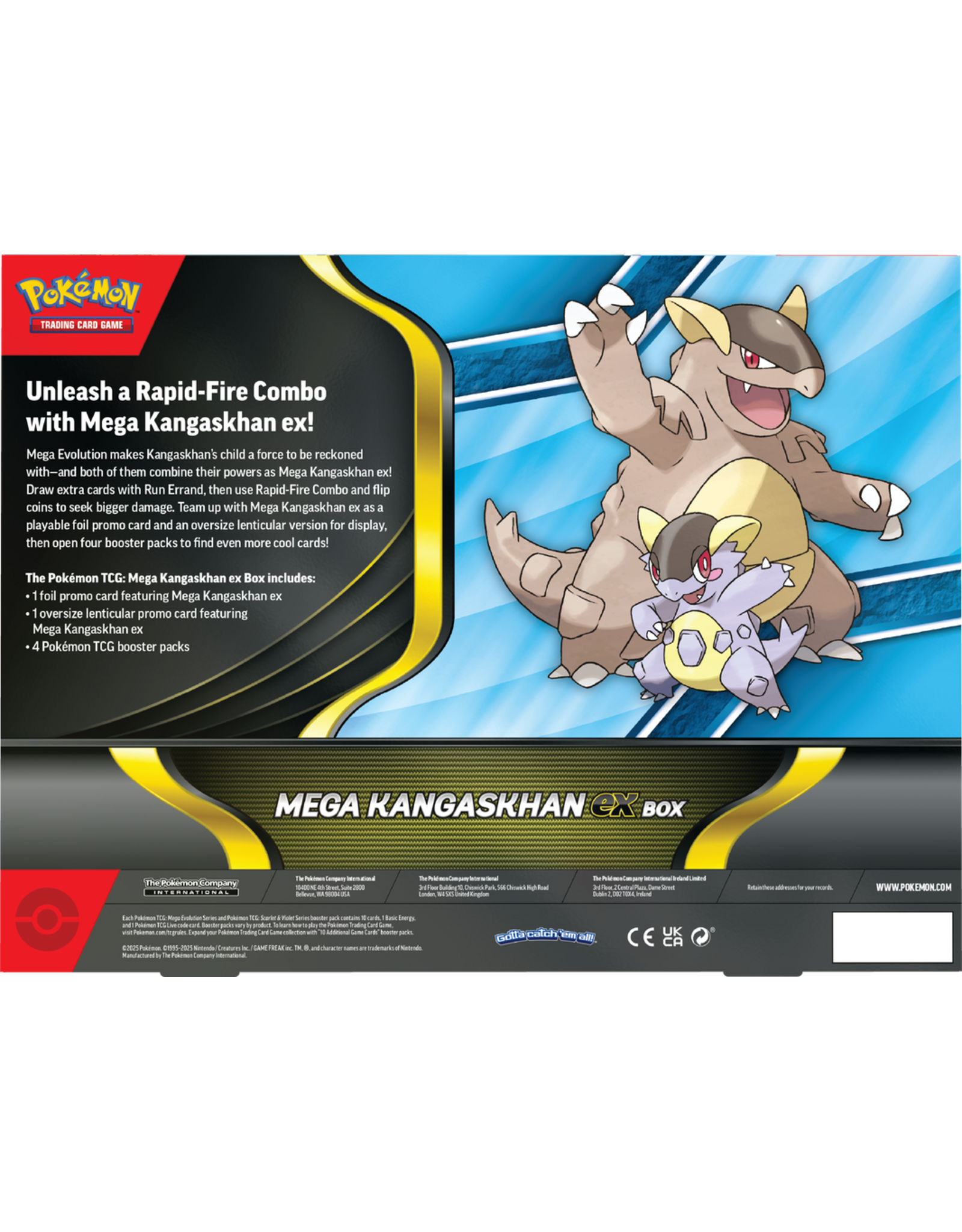 Pokemon Pokemon Mega Kangaskhan EX Box