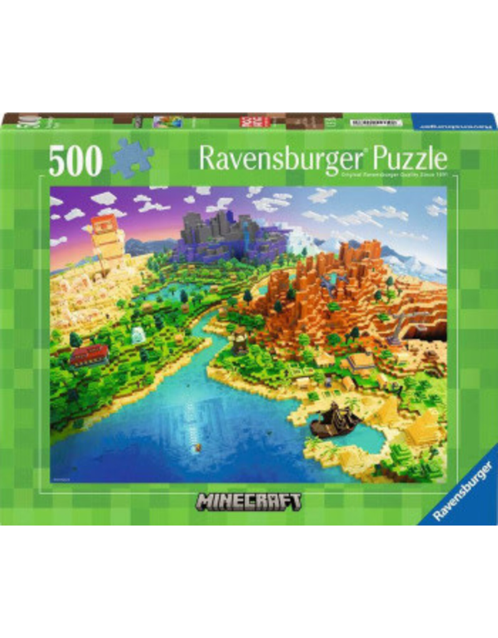 Ravensburger Minecraft 500 Piece Puzzle