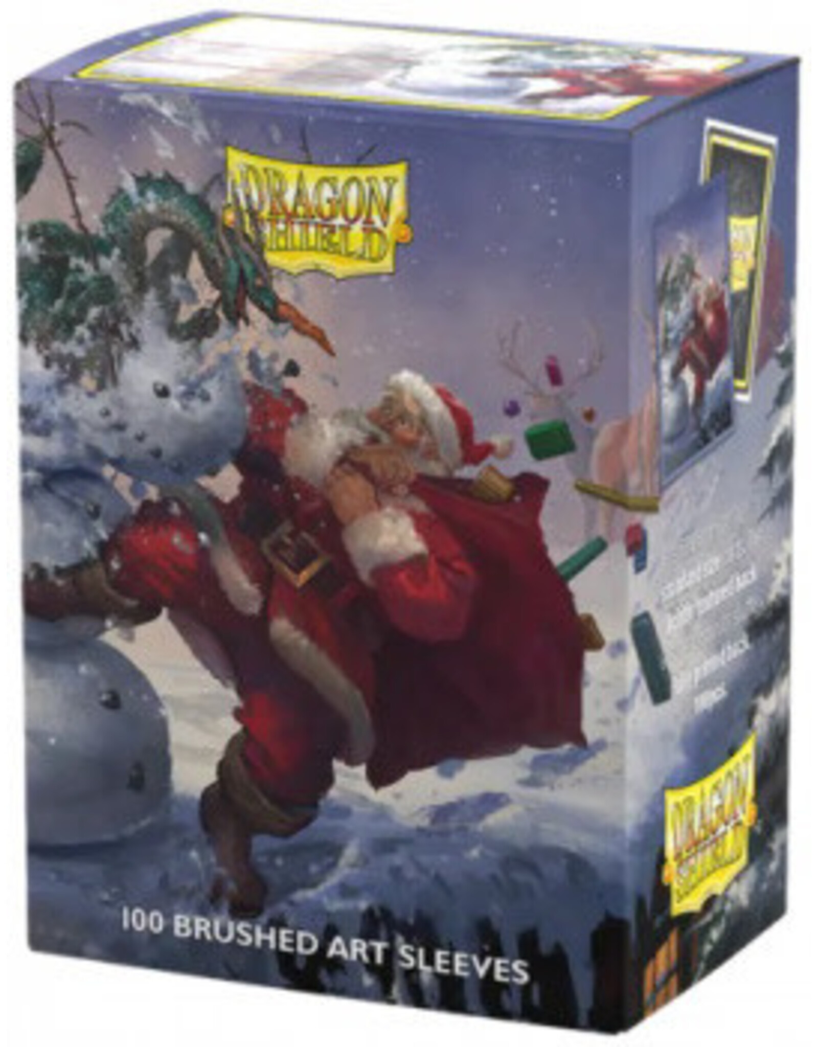 Arcane Tinmen Dragon Shield Sleeves Brushed Art Christmas 2025