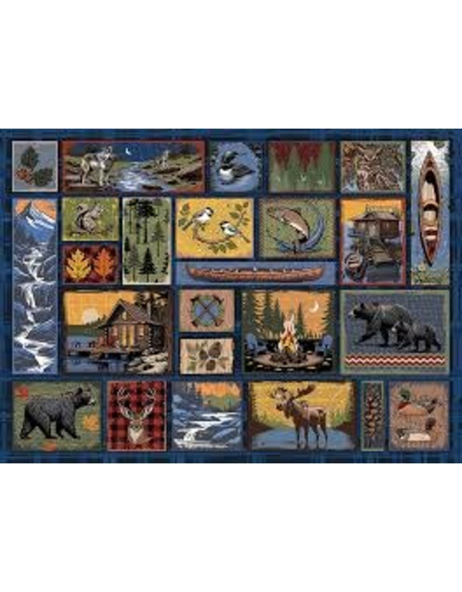 Cobble Hill Cobble Hill Puzzle: Woodcraft  1000PC