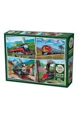 Cobble Hill Cobble Hill Puzzle:  Historic Locomotion 1000PC