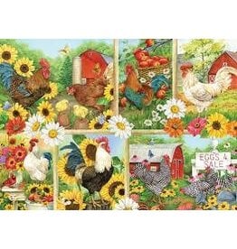 Cobble Hill Cobble Hill Puzzle:  Cockadoodledoo 500 PC