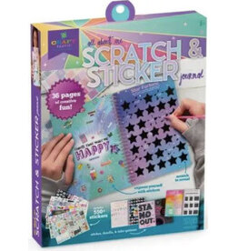 Craft Tastic-Scratch & Sticker Journal
