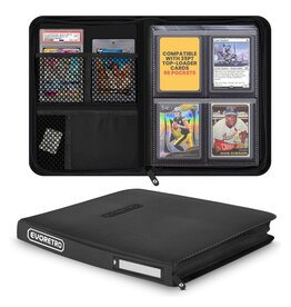 EvoRetro Evoretro Shield+ Compact 96 Topload Cards Binder Black