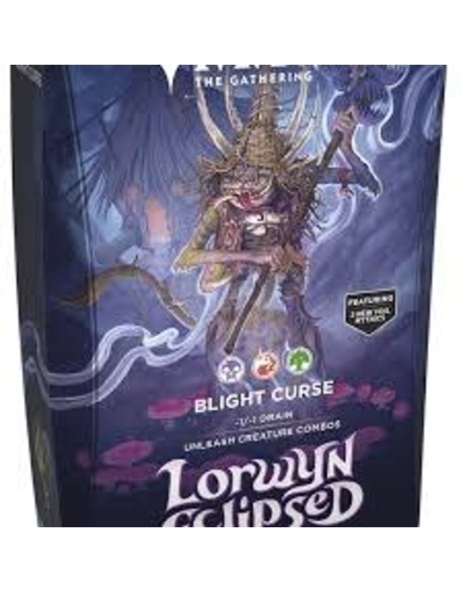 Wizards of the Coast MTG Lorwyn Eclipsed Commander Deck - Blight Curse (Releases Jan 16th, 2026)