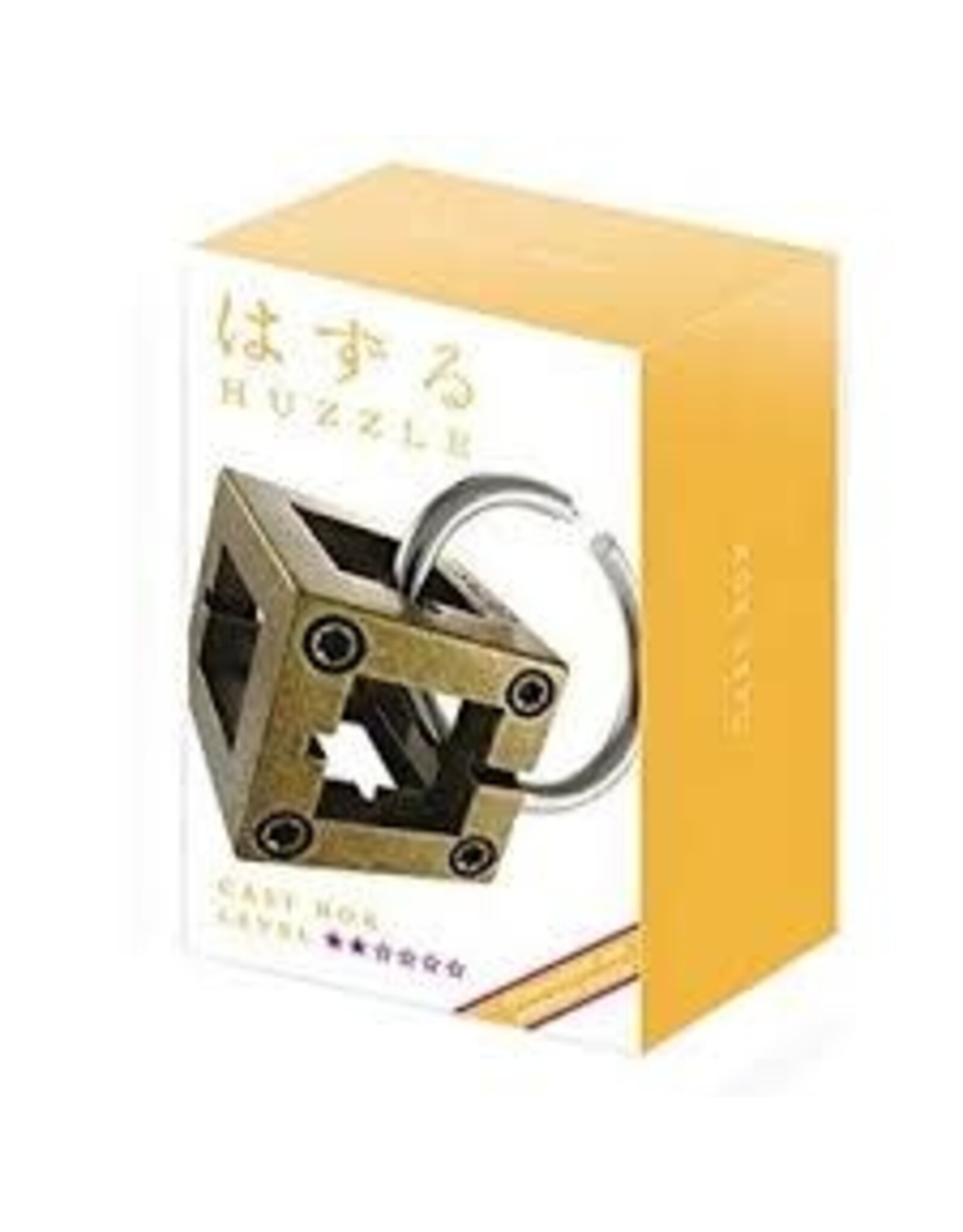 Hanayama Huzzle Cast Metal Puzzle Difficulty 1/6 or 2/6