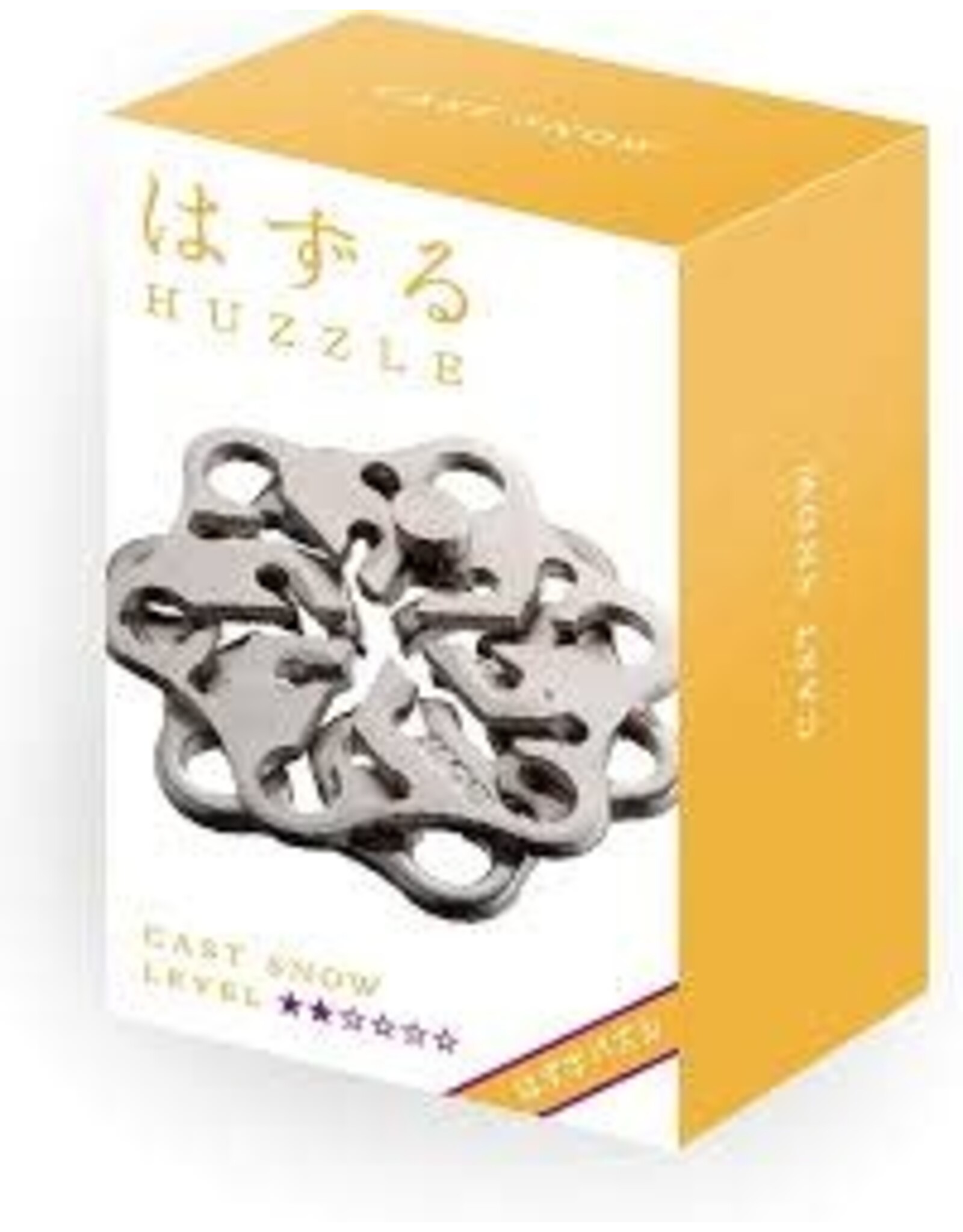 Hanayama Huzzle Cast Metal Puzzle Difficulty 1/6 or 2/6