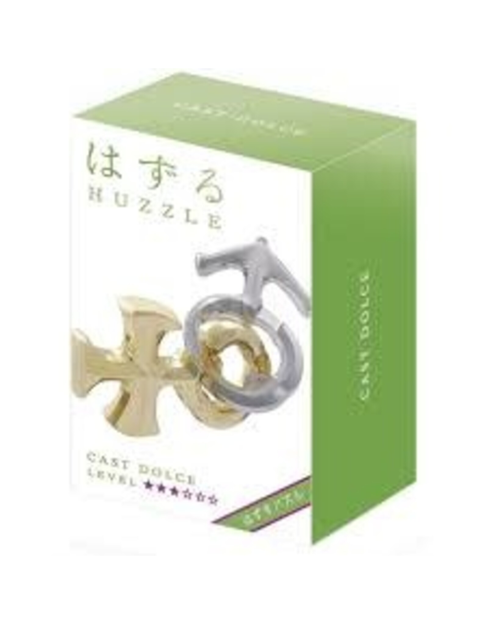 Hanayama Huzzle Cast Metal Puzzle Difficulty 3/6