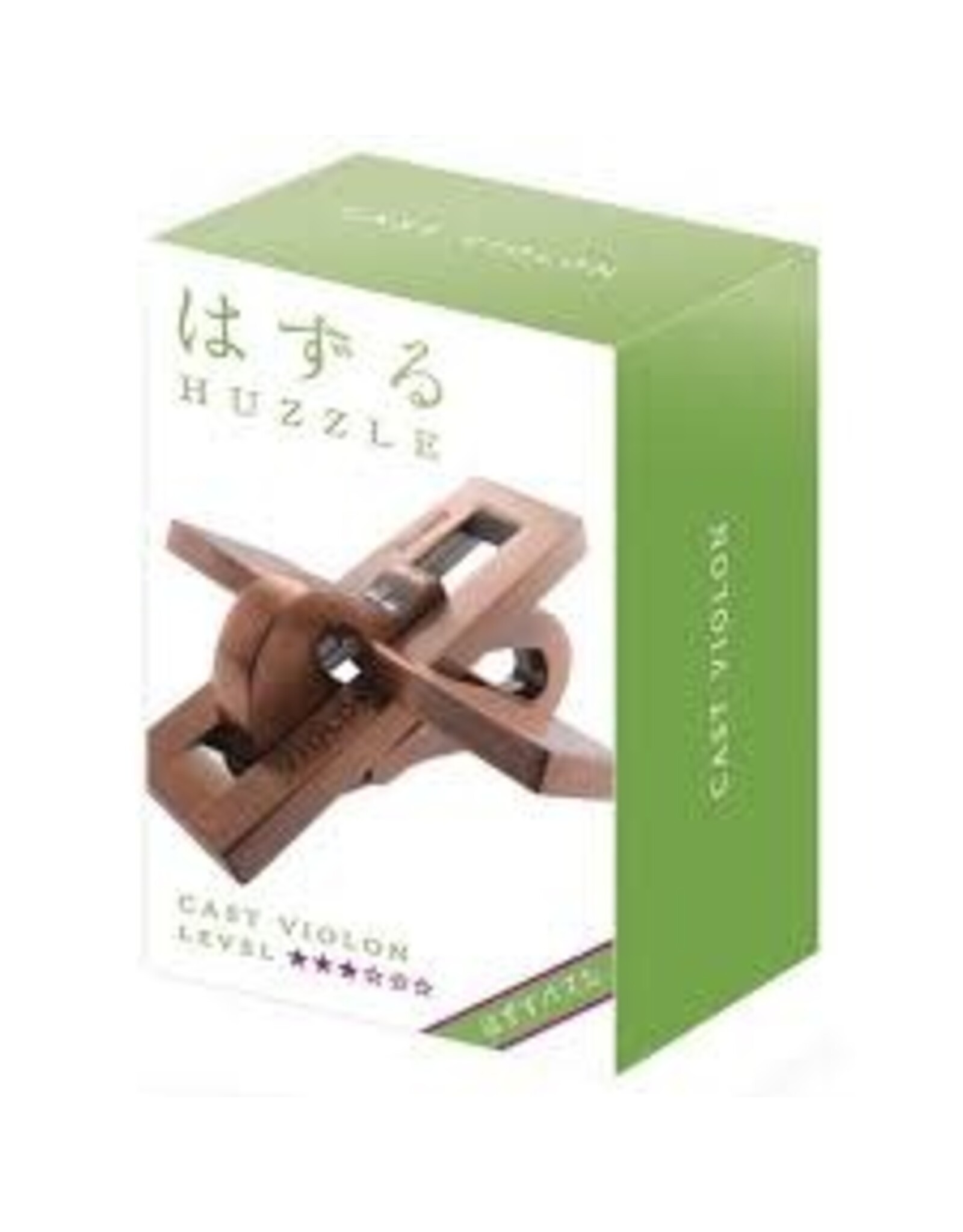 Hanayama Huzzle Cast Metal Puzzle Difficulty 3/6