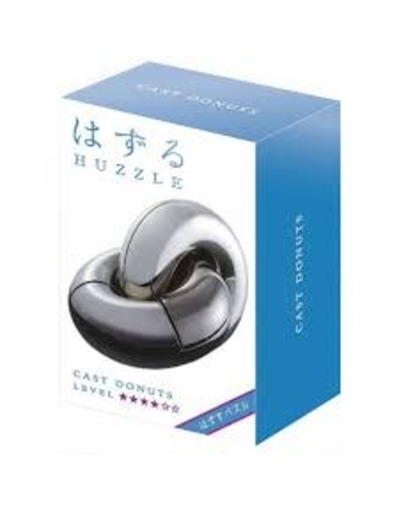 Hanayama Huzzle Cast Metal Puzzle Difficulty 4/6