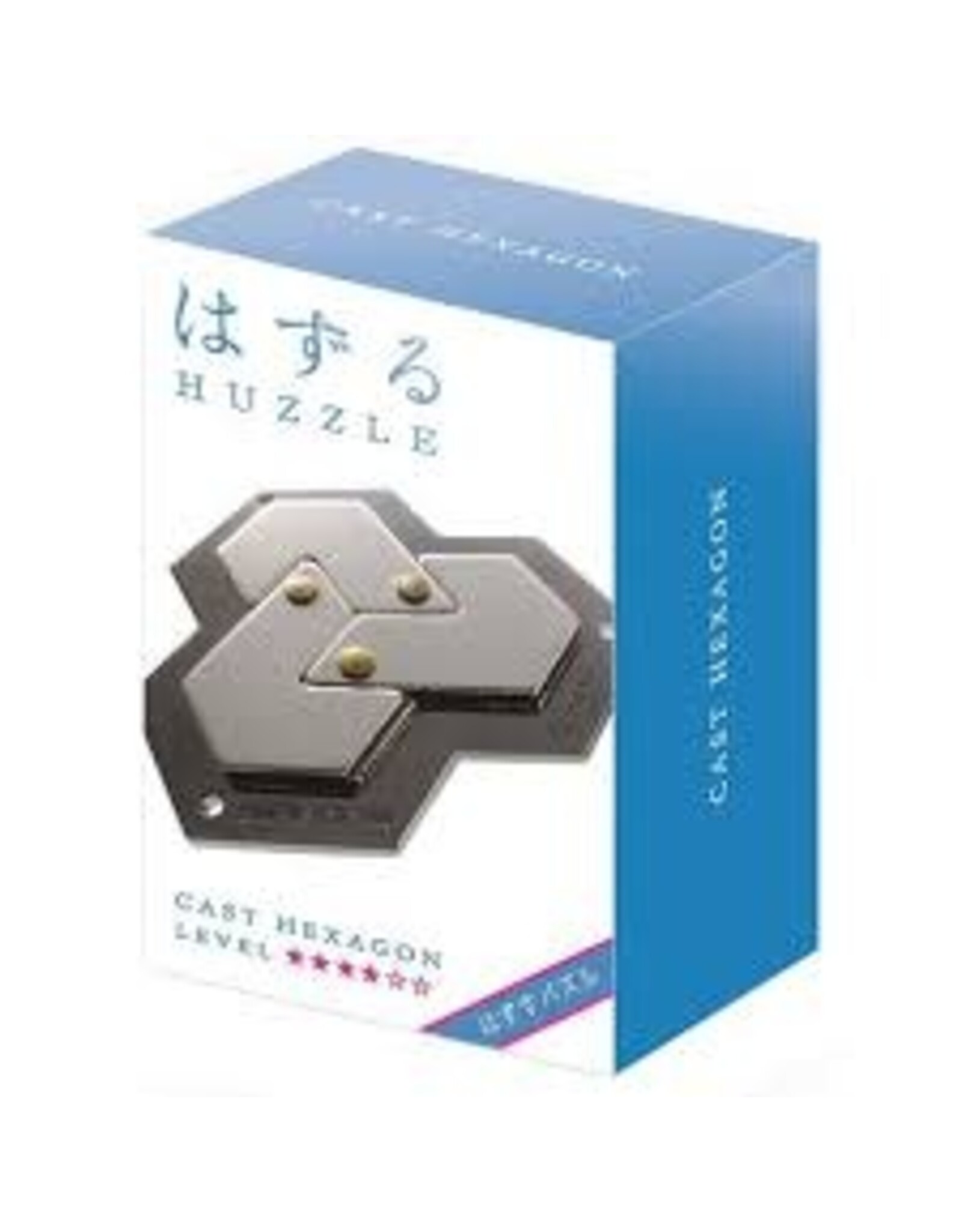 Hanayama Huzzle Cast Metal Puzzle Difficulty 4/6