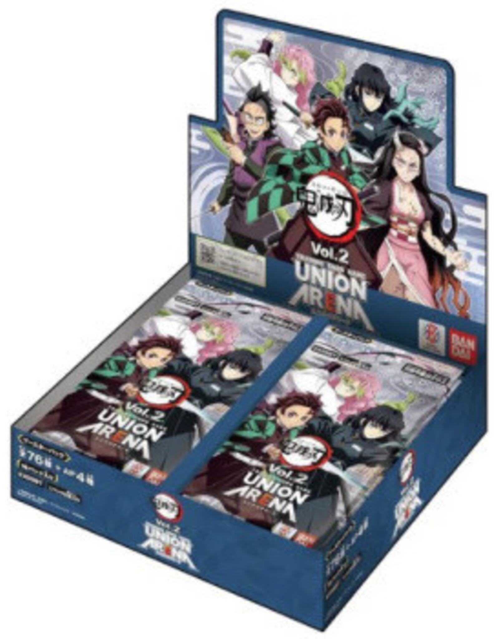 Bandai Union Arena Demon Slayer Kimetsu No Yaiba Volume 2 Booster Box