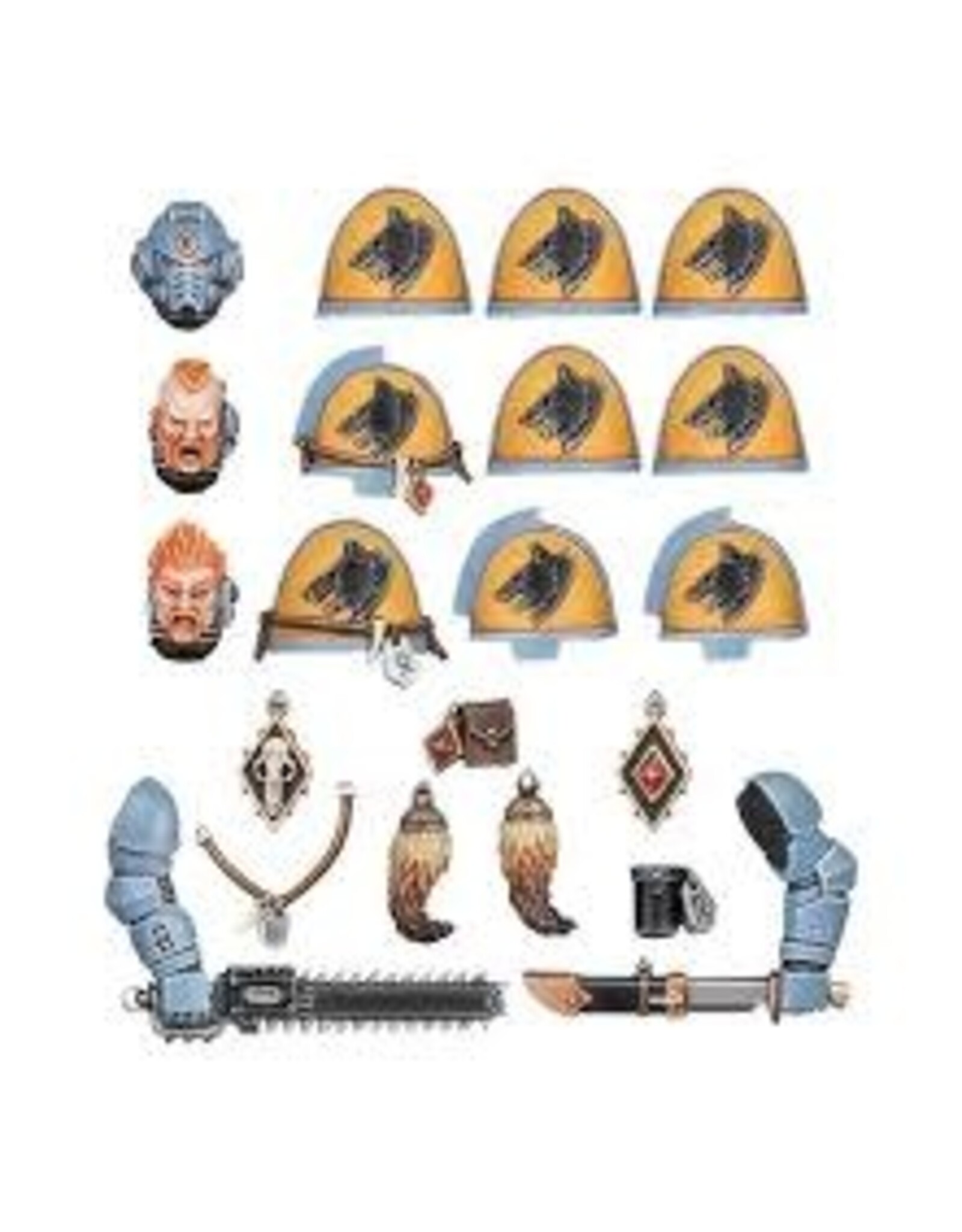 Games Workshop Warhammer 40K - Space Wolves - Primaris Space Wolves Upgrade