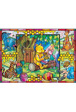 Cobble Hill Stained Glass Winnie the Pooh Puzzle (500PC)