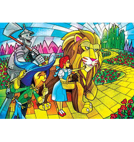USAopoly Stained Glass Wizard of Oz Puzzle  (500PC)