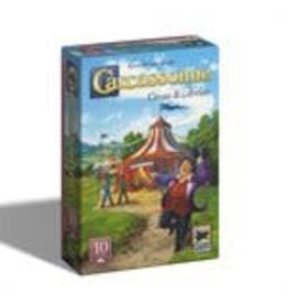 Zman Games Carcassonne: Exp 10: Circus & Artists (Refresh)