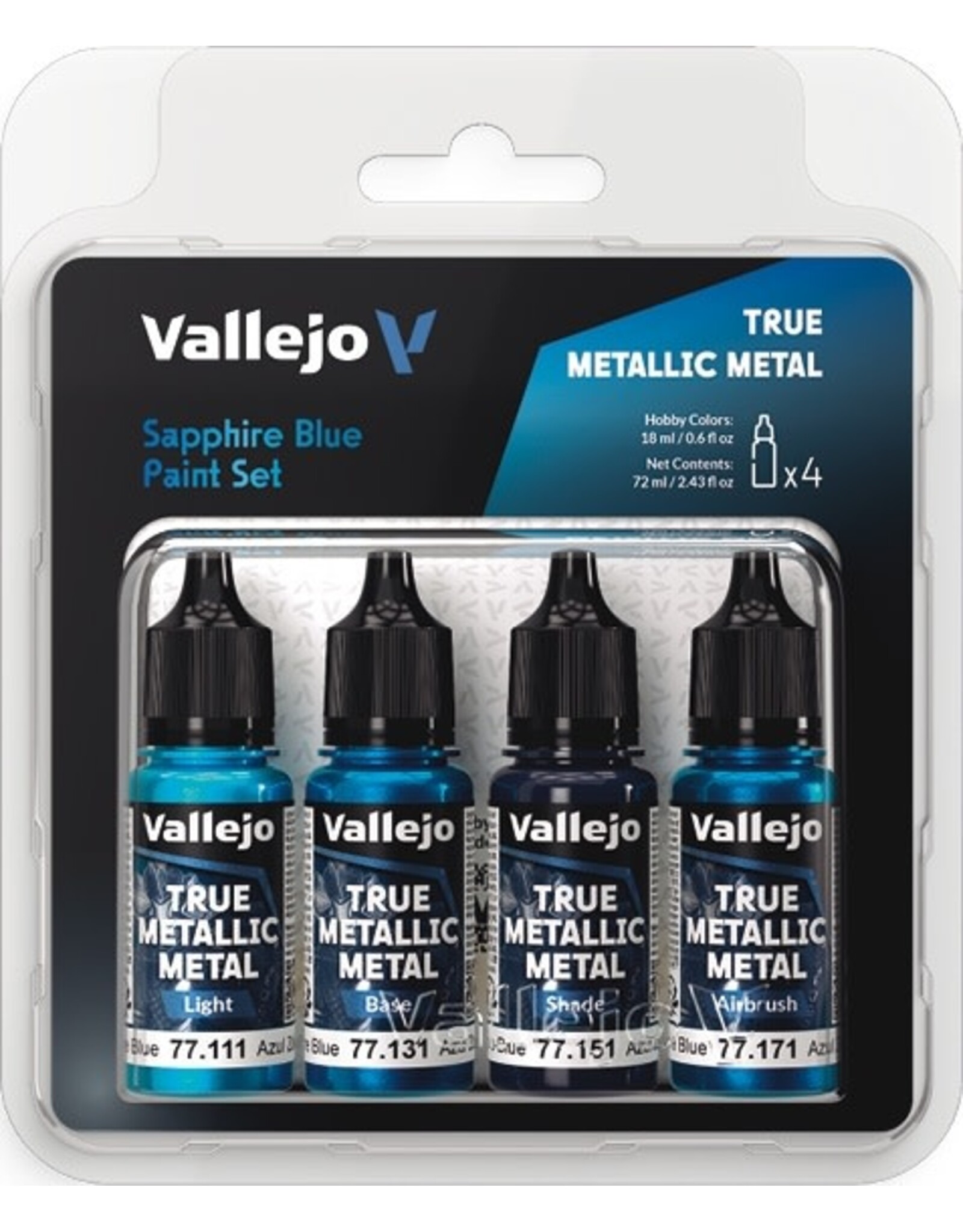 Vallejo Vallejo True Metallic Metal