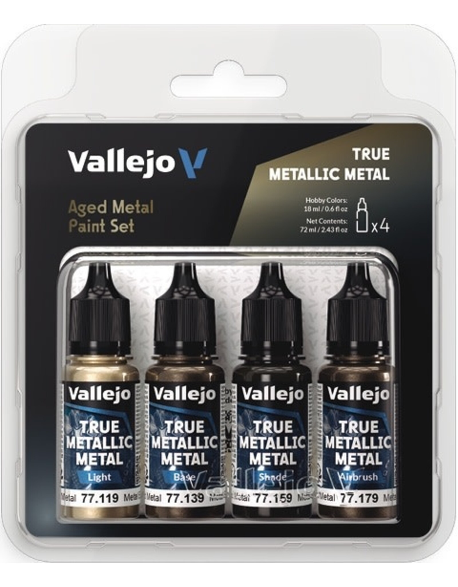 Vallejo Vallejo True Metallic Metal