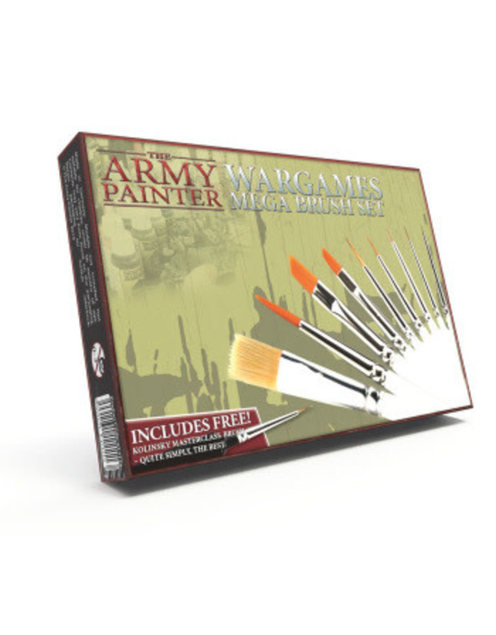 Army Painter Wargames Mega Brush Set