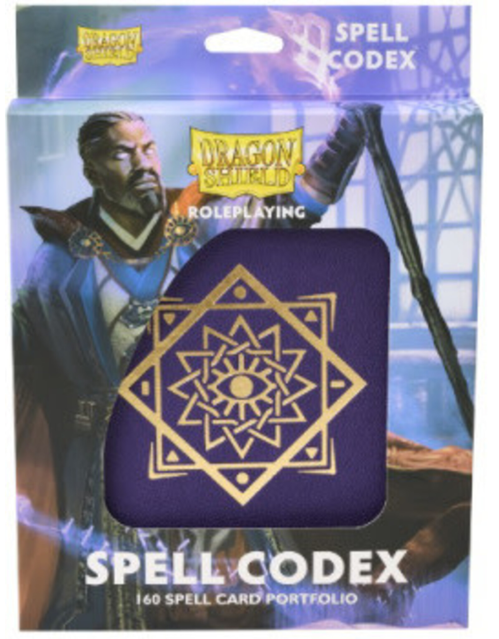 Arcane Tinmen Dragon Shield Rpg Spell Codex Arcane Purple