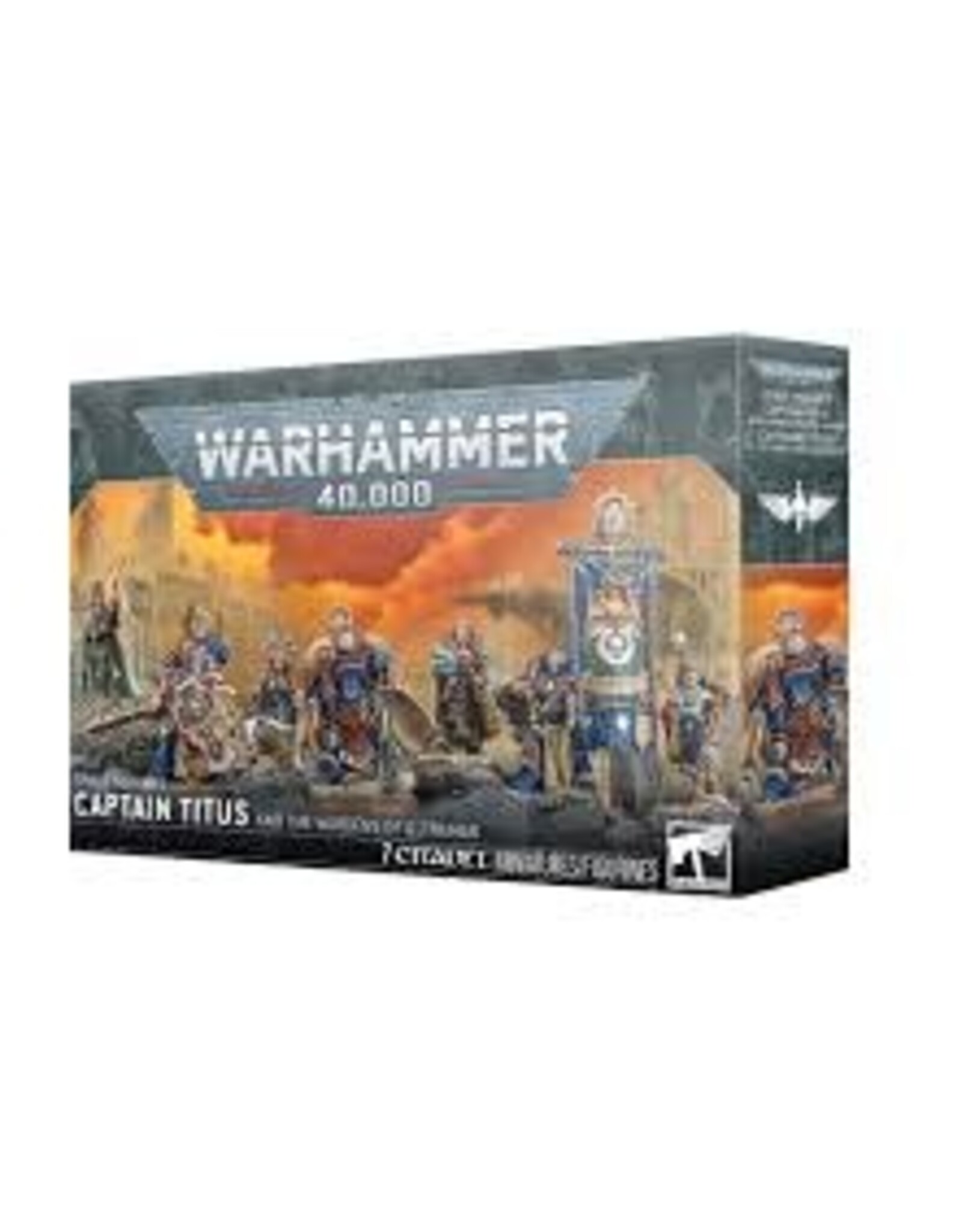 Games Workshop Warhammer 40K - Space Marines - Captin Titus And The Wardens Of Ultramar