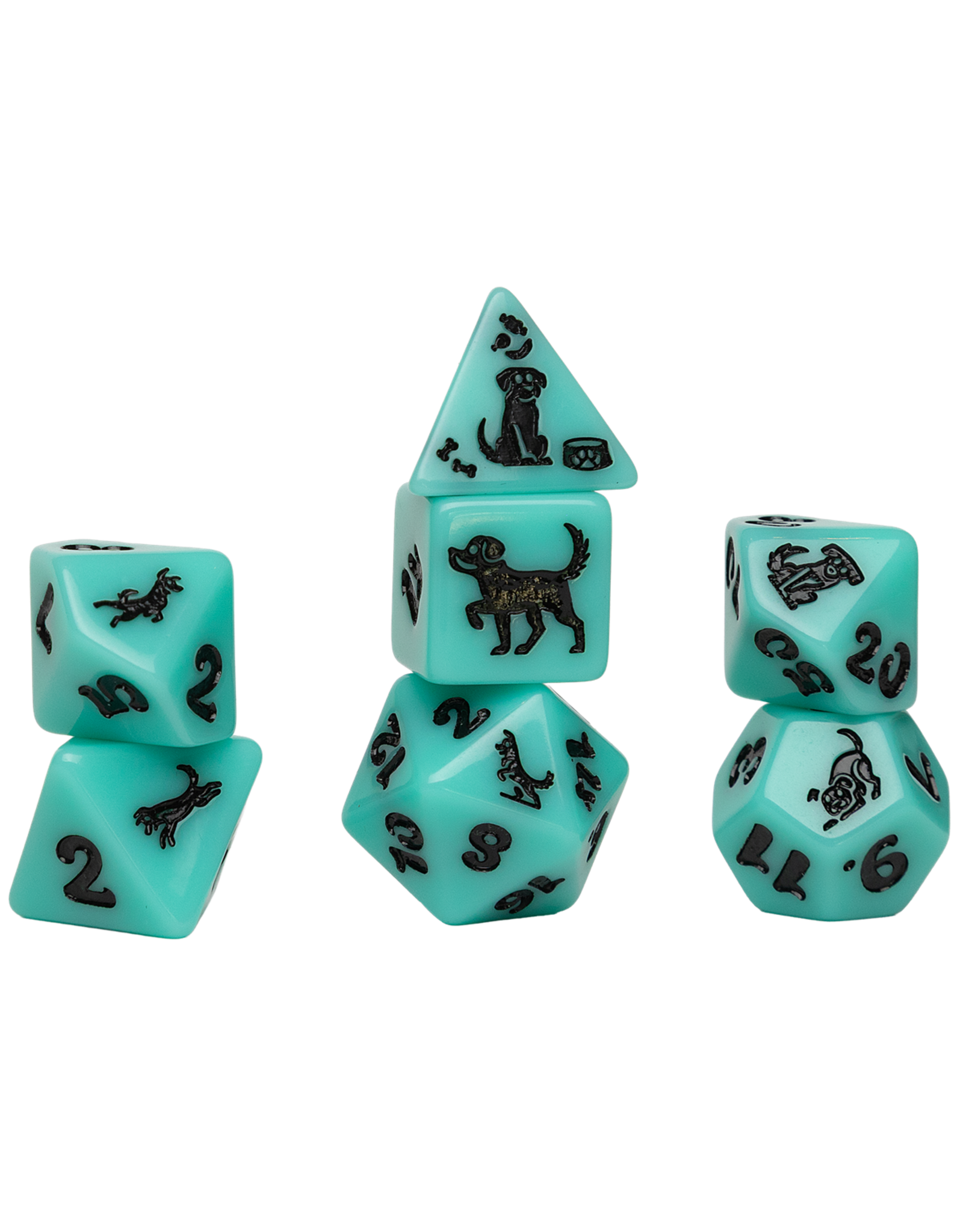 Sirius Dice Sirius Dice Animals 7 Piece Set