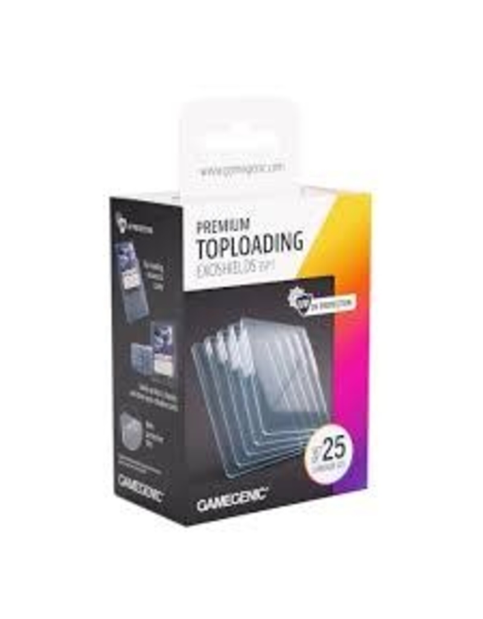GameGenic Sleeves: Gamegenic: Premium Toploading Exoshields
