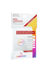 GameGenic Sleeves: Gamegenic: Matte Mini European-Sized Boardgame Sleeves