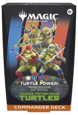 Wizards of the Coast MTG Teenage Mutant Ninja Turtles Commander Deck- Turtle Power! (Releases Feb 27th, 2026)
