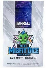 Fanroll Mystery Misfit Mini Metal Polyhedral Dice Set