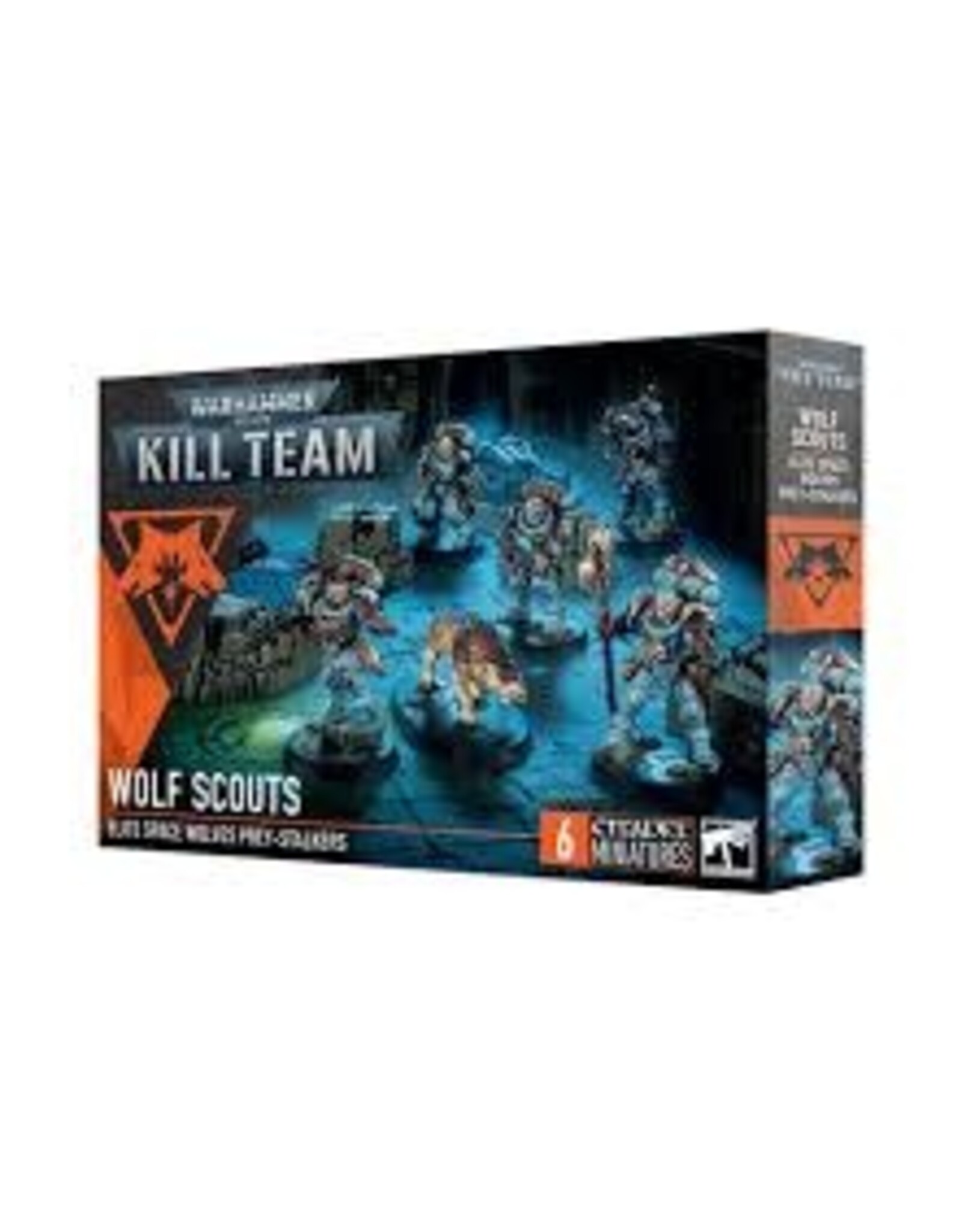 Games Workshop Warhammer 40K - Kill Team - Wolf Scouts - Elite Space Wolves Prey-Stalkers