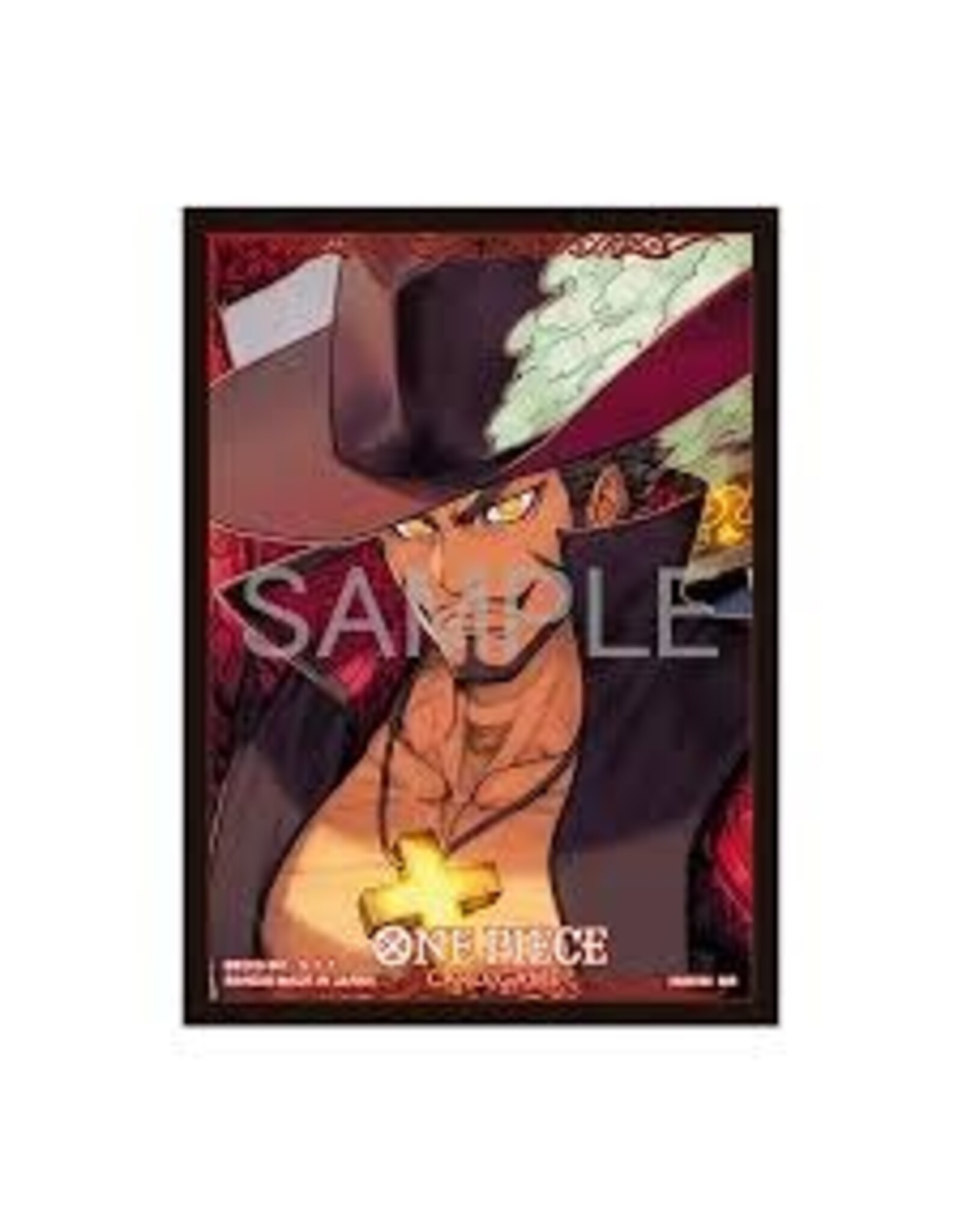 Bandai One Piece Cg Sleeves Set 13 Mihawk