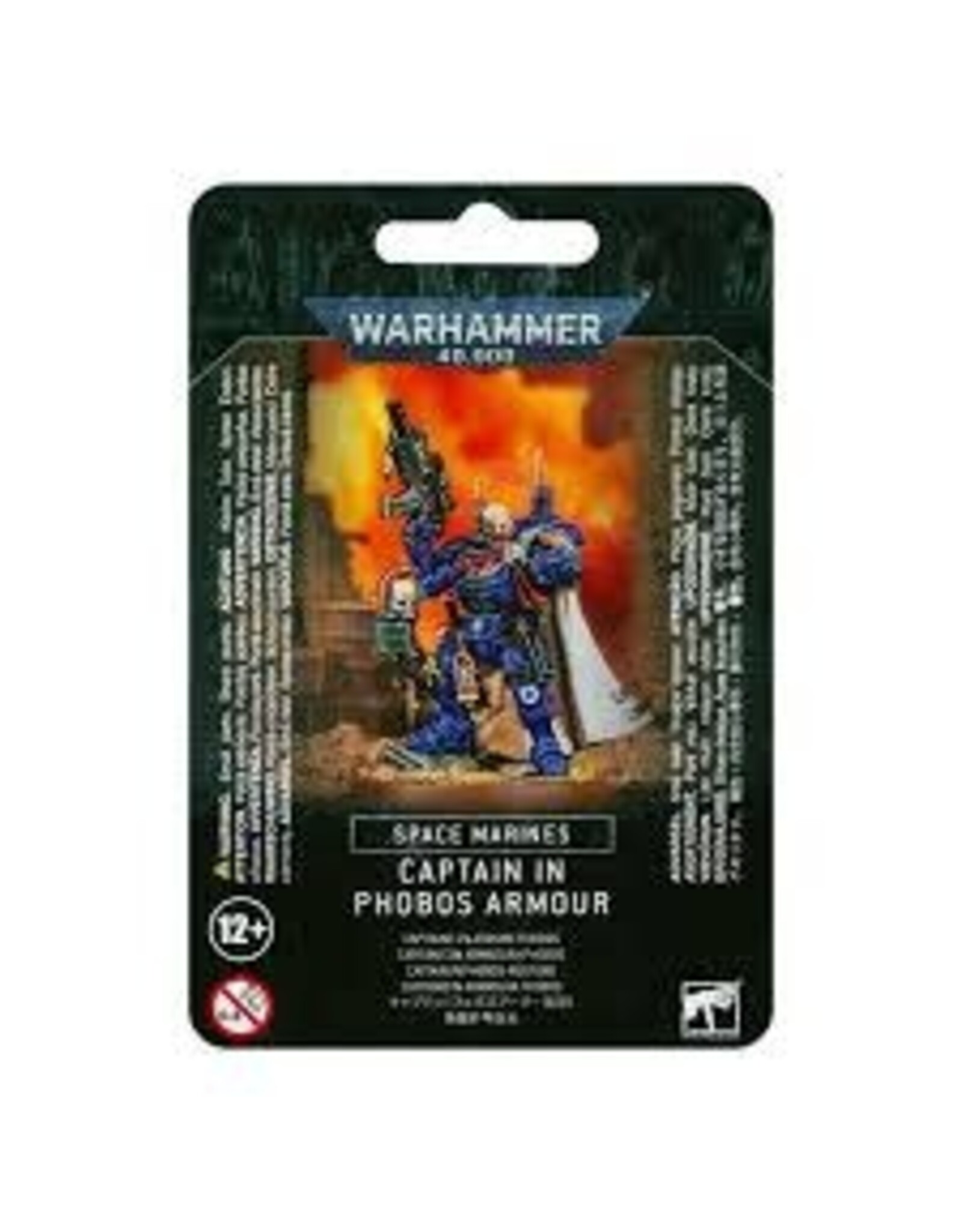 Games Workshop Warhammer 40K - Space Marines - Captain in Phobos Armour