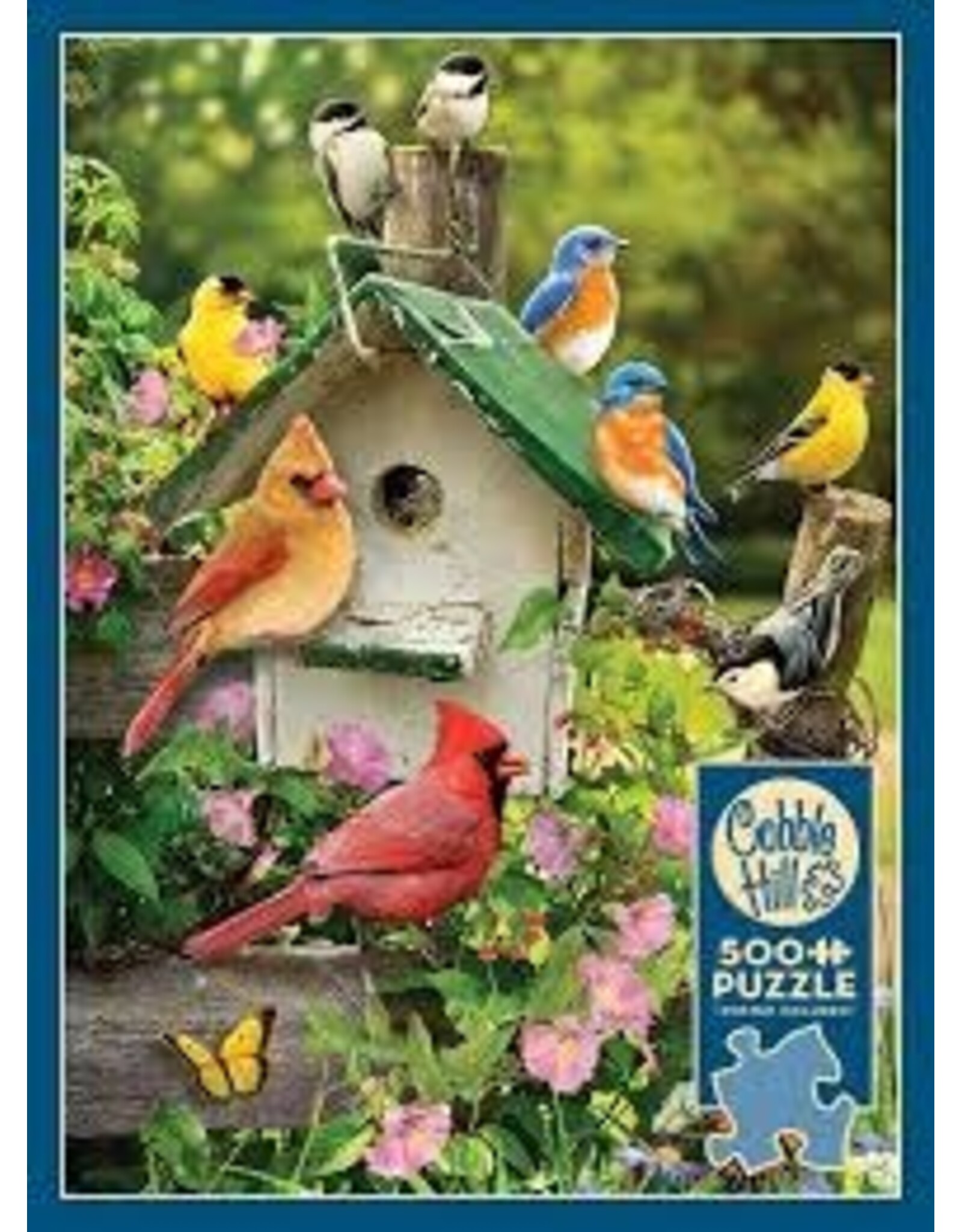 Cobble Hill Cobble Hill Puzzle:  Summer Birdhouse (500 PC)