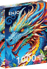 Cobble Hill Enjoy Puzzle - Blue Dragon 1000PC