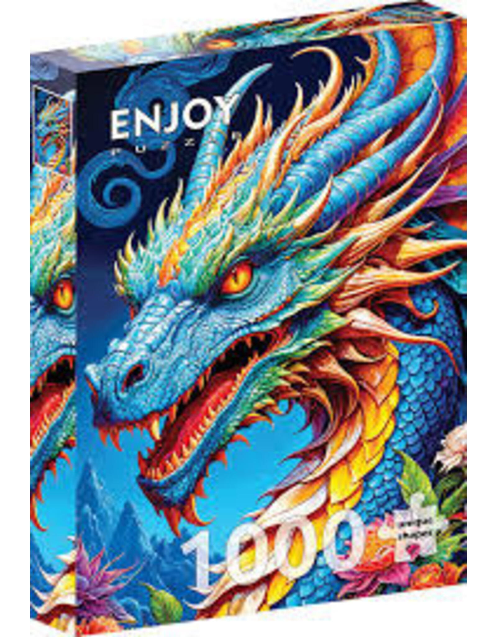 Cobble Hill Enjoy Puzzle - Blue Dragon 1000PC