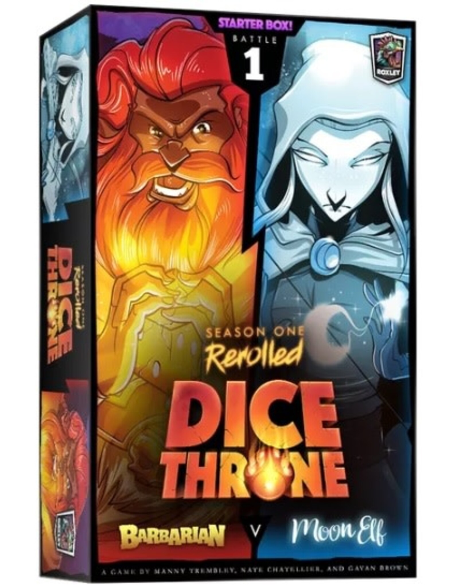Dice Throne Season One Rerolled Box 1 Barbarian Vs Moon Elf